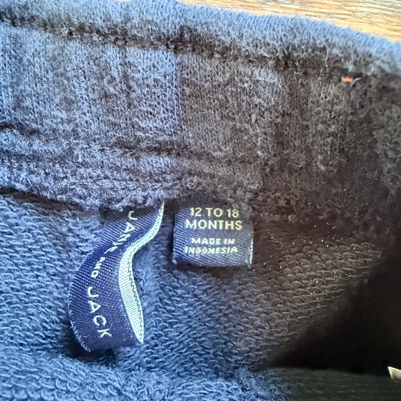 Janie and Jack Blue Casual Pull-On Shorts - Picture 3 of 3